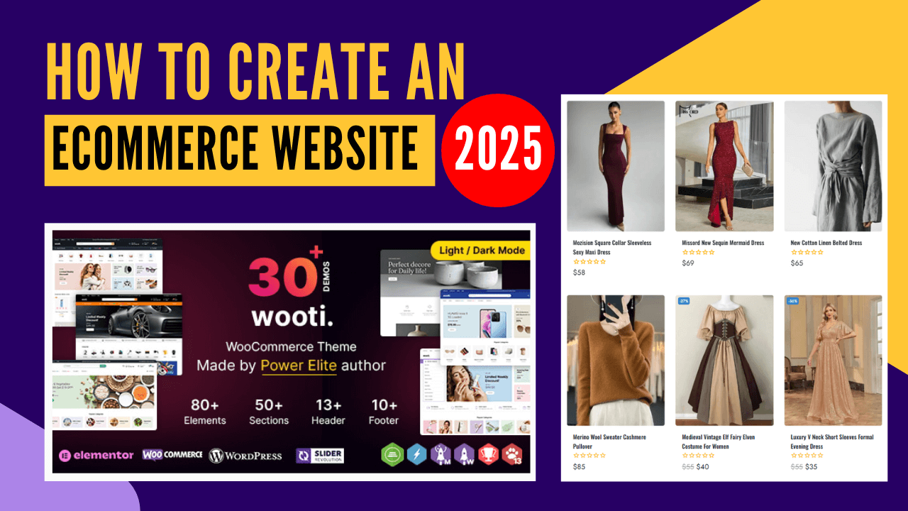 Create An eCommerce Website